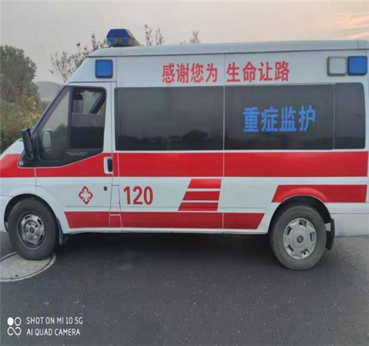 玛沁救护车出租服务案例3